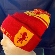 Harry Potter Wizarding World Hogwarts Beanie Knit Hat Gryffindor Crest Loot