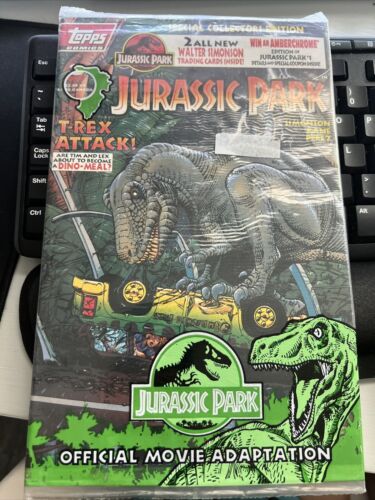 JURASSIC PARK #3 COLLECTORS EDITION SEALED WITH CARDS! 1993 - Picture 1 of 3