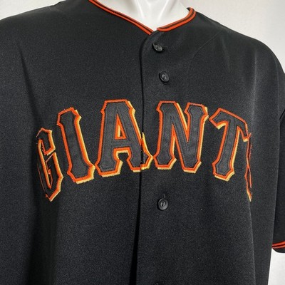 MLB バリーボンズ #25ジャイアンツユニフォームMajesticレプリカXL VTG Barry Bonds #25 San Francisco Giants MLB Majestic Black Jersey