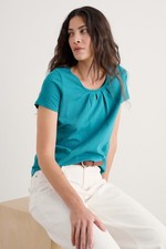Seasalt Women's Appletree T-Shirt Azurite