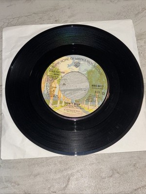 Fleetwood Mac - Dont Stop / Never Going Back Again 7'' Record 45 Rpm (1977) WB