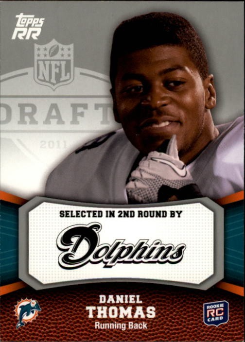 2011 Topps Rising Rookies #103 Daniel Thomas RC - FB