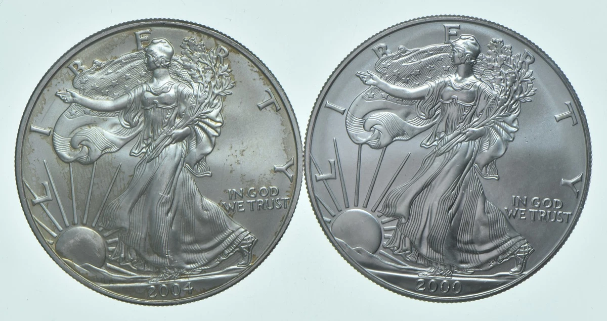 American Eagle Uncertified 2004 Silver Bullion Coins for sale | eBay