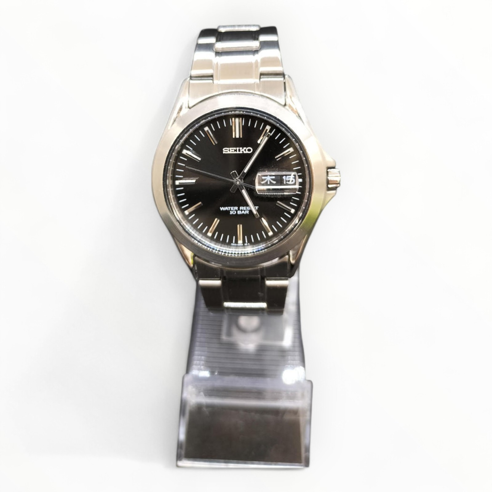 SEIKO 7N43-0AH0 Authentic Men's Wristwatch 2270 Stainless Steel