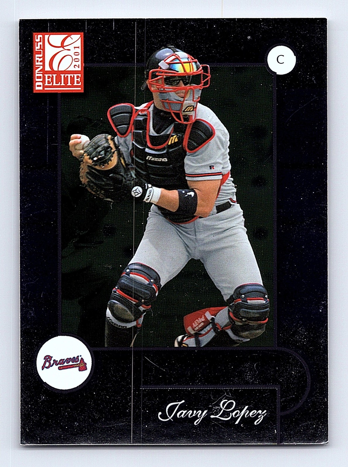 2001 Donruss Elite #115 Javy Lopez Atlanta Braves
