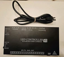 K16 ARTNET+DMX Console Controller Professional Light Addressable Program w Power