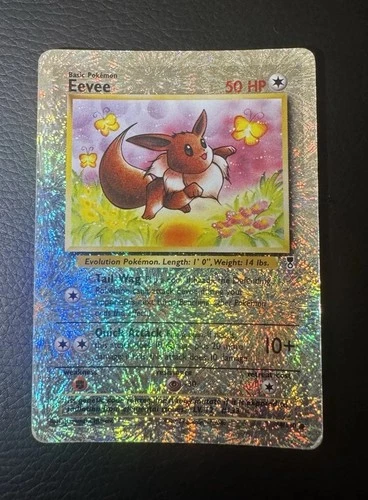 2002 Pokemon Card Eevee 74/110 Legendary Collection Reverse Holo