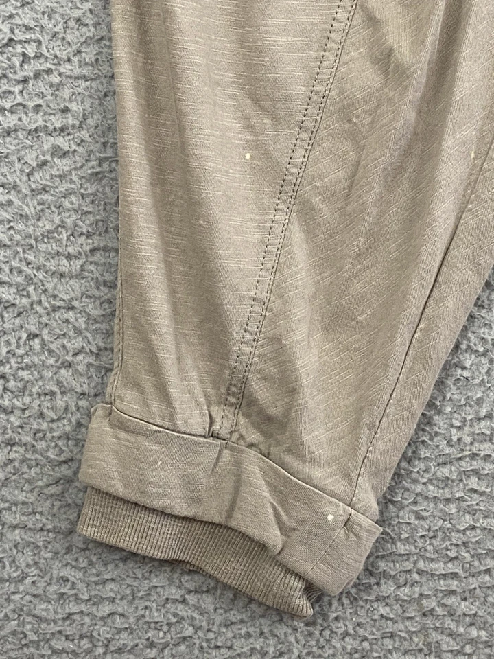 Pantalón Jogger Slouchy de Práctica Diaria Anthropologie Salón Suelto Costero Taupe L Foto 4 de 4