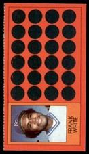 1981 Topps Scratchoffs #47 Frank White Royals