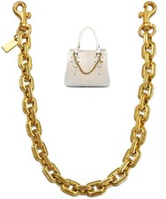 Bag Charms Purse Charm for Handbag Gold Decorative Purses Extender Chain -Wom...