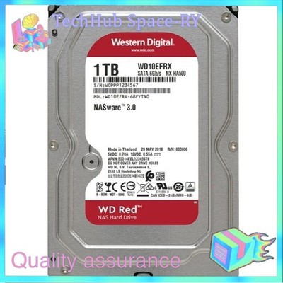 Western Digital Red 1TB WD10EFRX NASware 3.0 64MB SATA 6Gb/s 3.5 inch Hard Drive