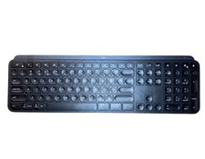 Logitech MX Keys Advanced Wireless Illuminated Keyboard Graphite Bluetooth