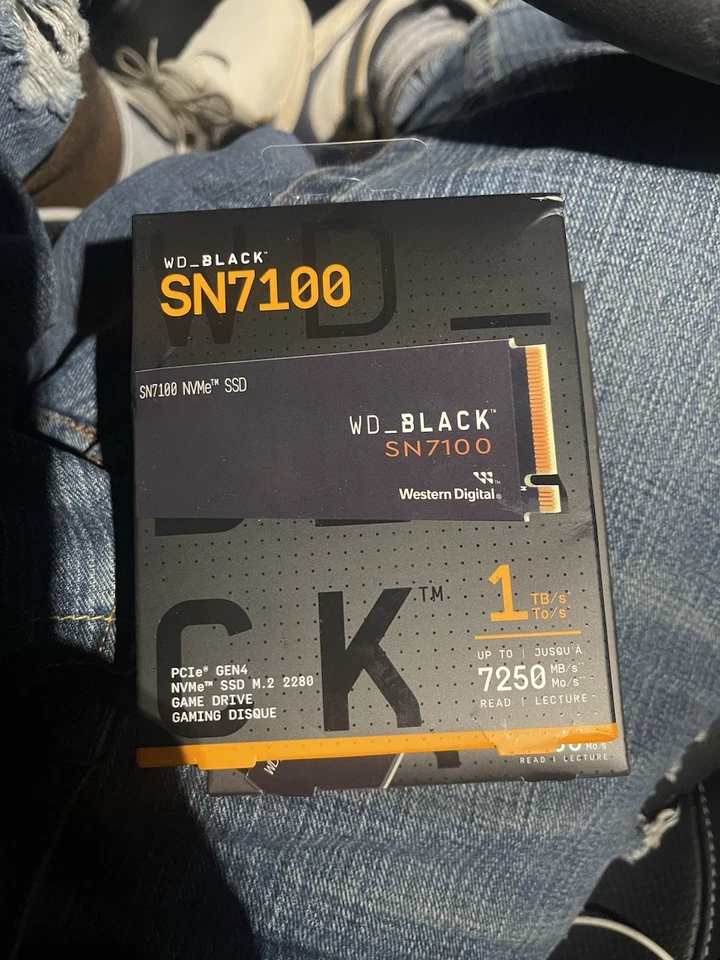 Nvme Lot New SanDisk Hd WD_Black 4TB PCLe + Wd sn850 1tb +wd 1tb Sn7100 - Image 3 of 4