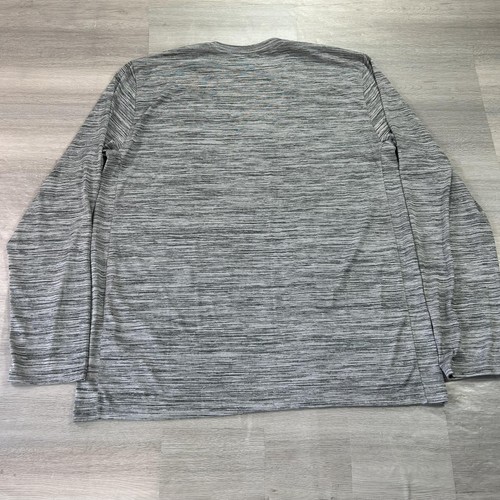 Nike LSU Tigers Camicia Uomo Grande Grigio NCAA Calcio Dri Fit Manica Lunga - Foto 2 di 13