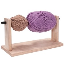 13" Wooden Yarn Holder for Crocheting  Knitting Accessories, Yarn Dispenser ...