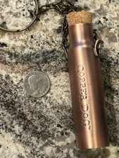 Copper Dog Dipper Whisky Cask Flask, MAKES ID...