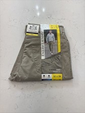 English Laundry Men's Straight Fit 5 Pocket Pants, Brown, Size 32x29L