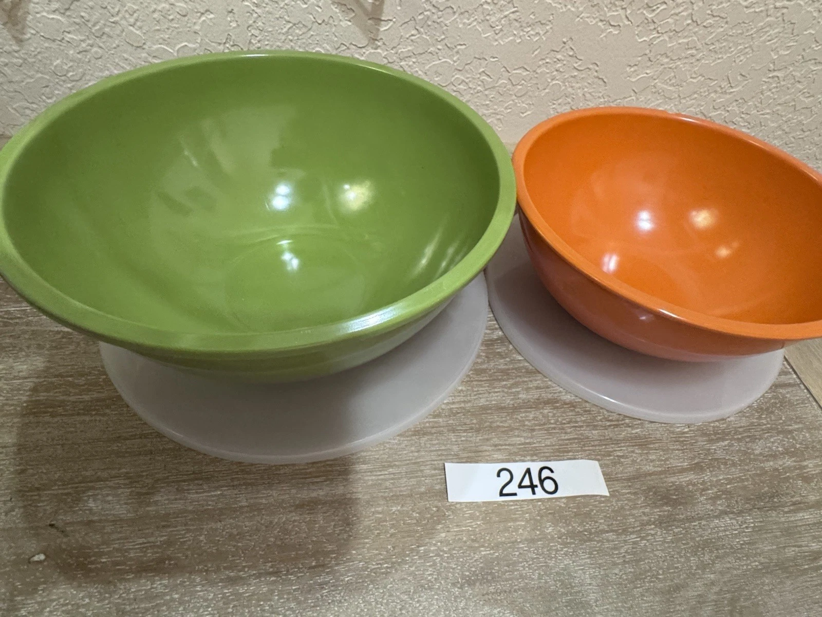 Martha Stewart SmartWare Collection Mixing Bowls w/lids Lot Of 2