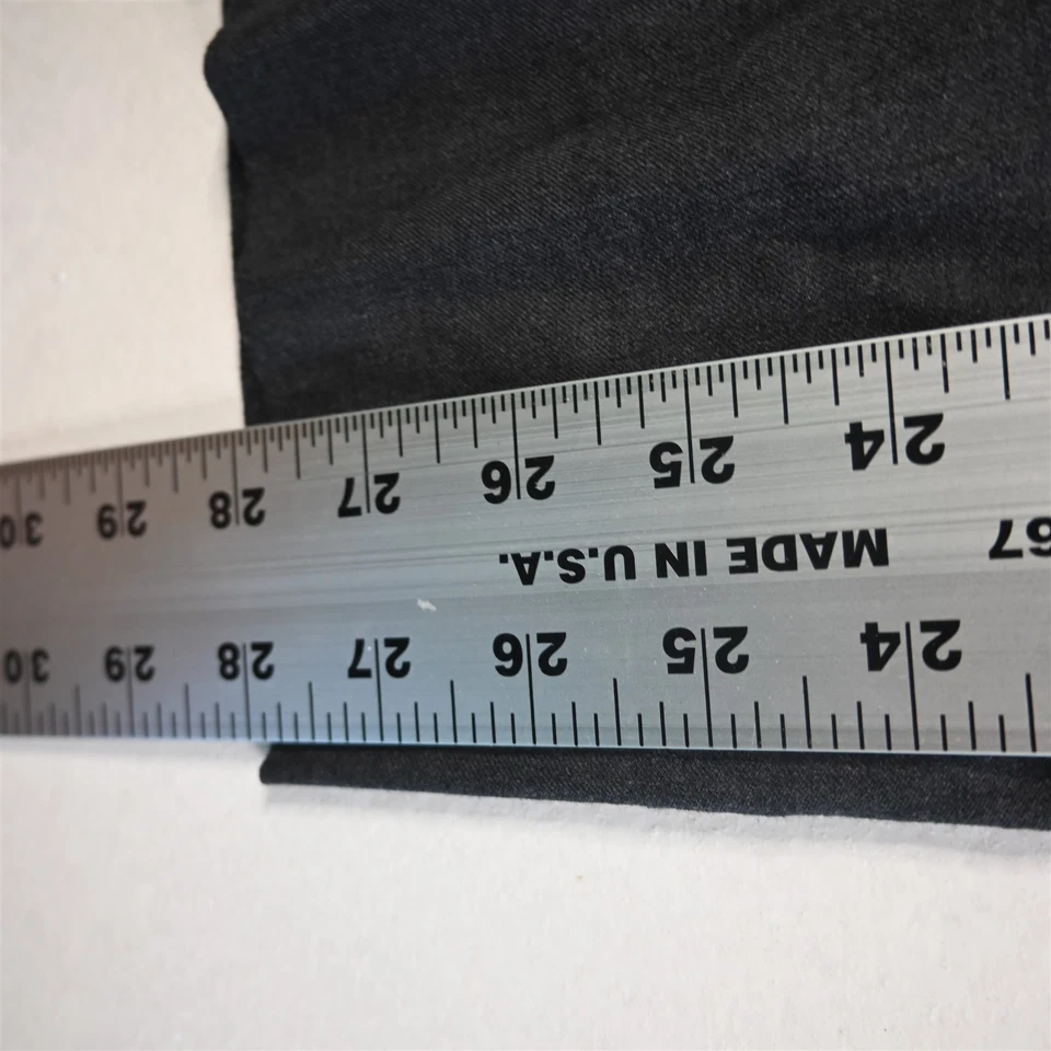 Pantalones rectos Peter Millar 30x30 gris franela elástica lana frente plano para hombre Foto 4 de 4