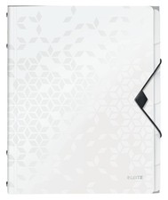 Image of Leitz A4 Divider Book, Holds Up to 200 Sheets, Integrated Index with 6 Compartme