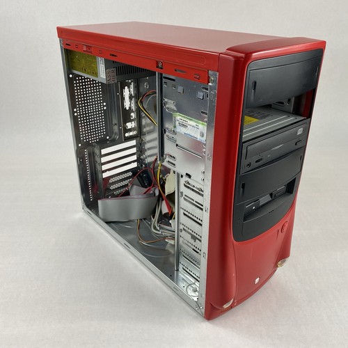 Unbranded Mid ATX Red Computer Case with 380W Power Supply - Picture 8 of 15