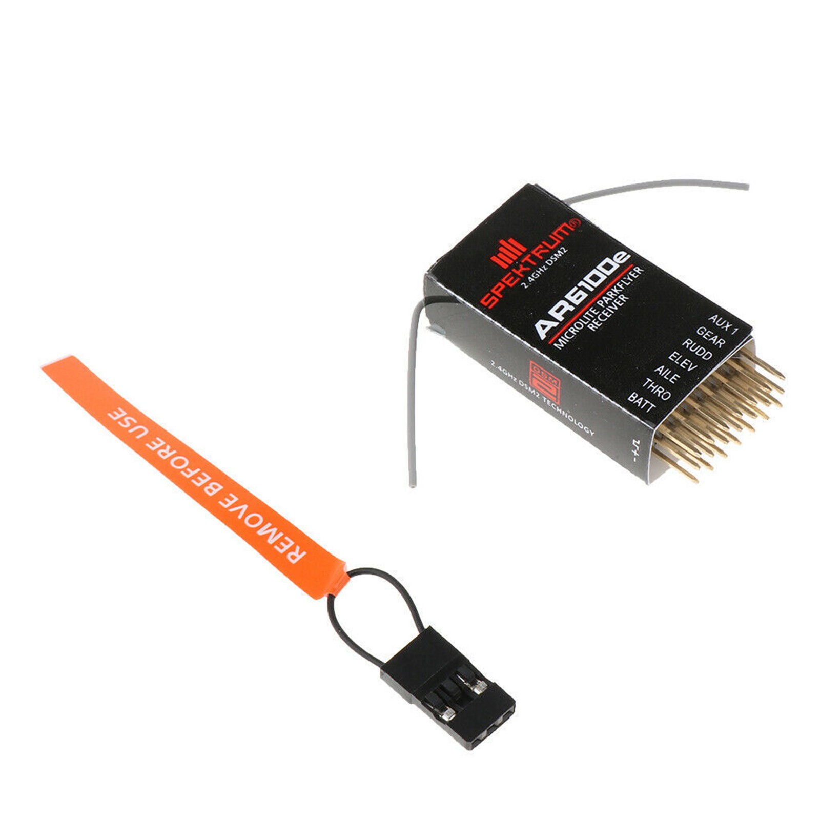 2.4GHz 6-Channel AR6100e RC Surface Receiver+Cable for Spektrum DSM2 Transmitter