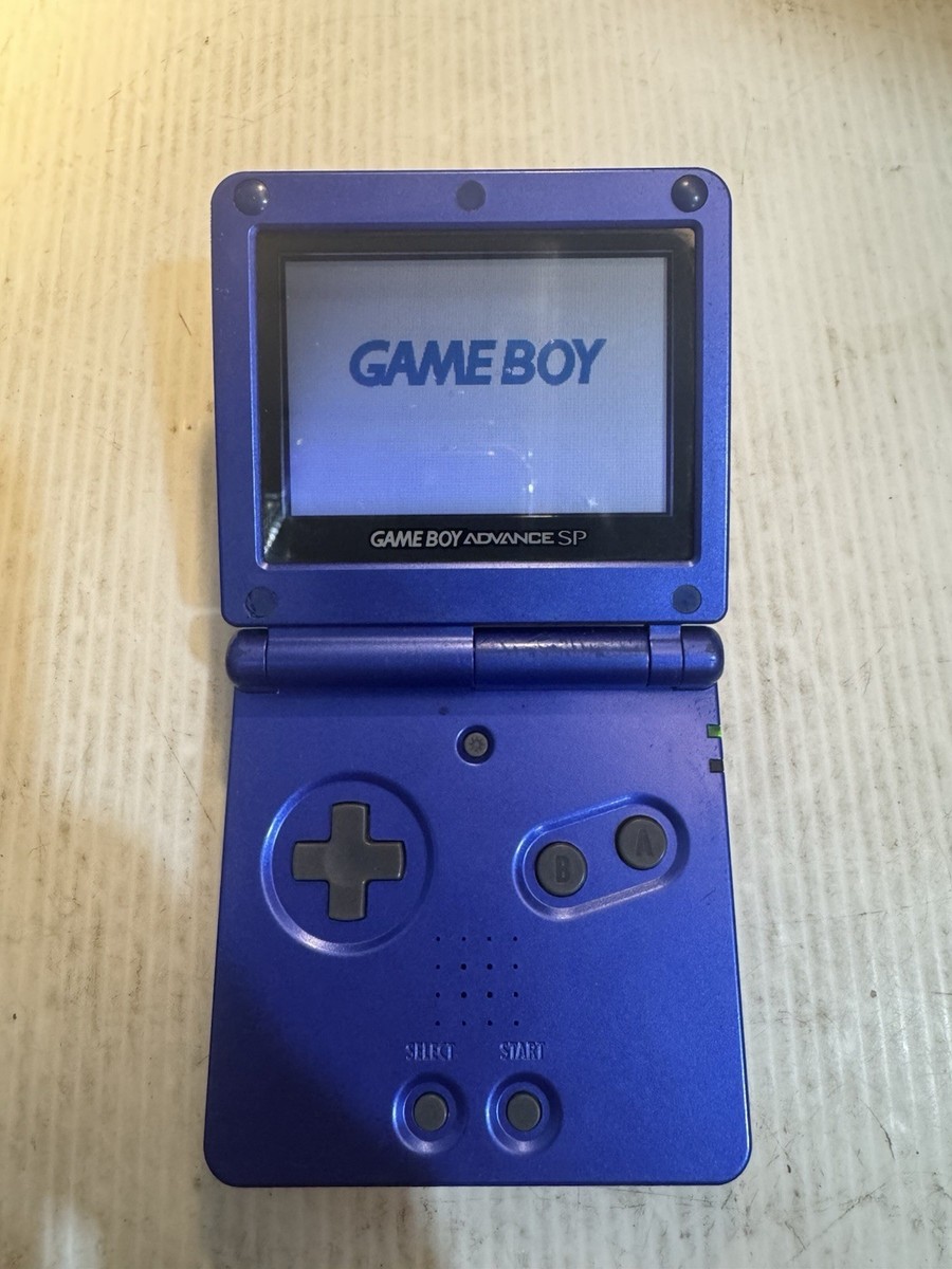 美品 Nintendo 本体 GAMEBOY ADVANCE AGS-S-PPA Nintendo Gameboy Advance SP AGS-001 Cobalt Blue Handheld Console
