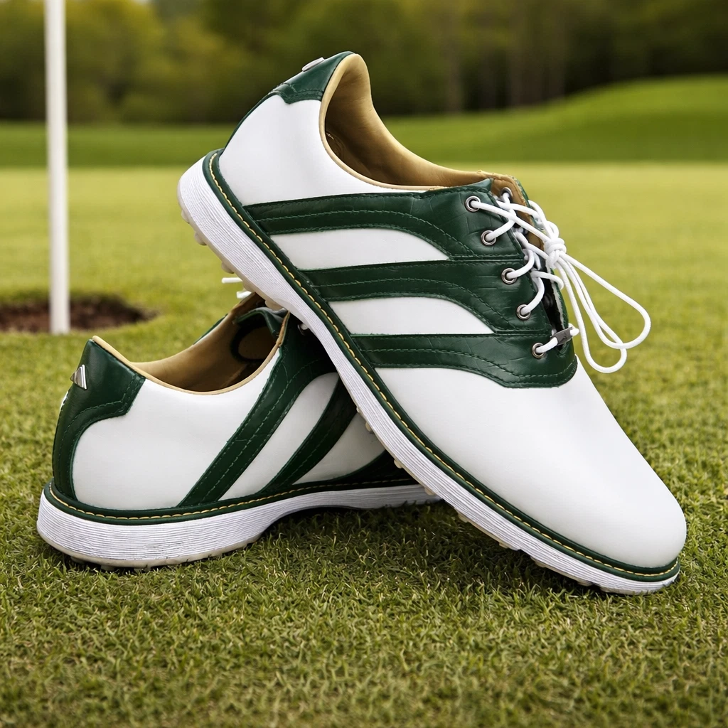 adidas MC Z-Traxion Spikeless Golf White Collegiate Green for Sale