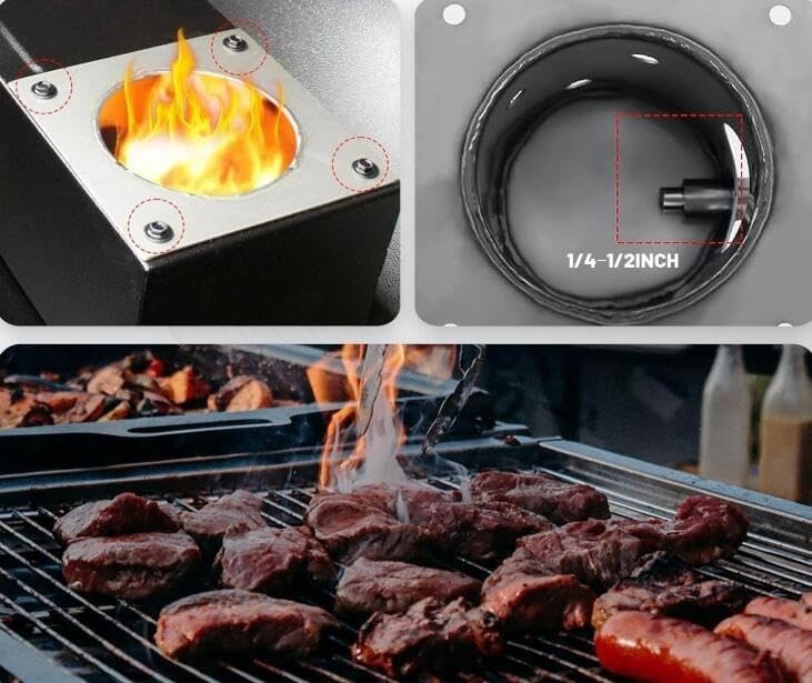 2 Pack Hot Rod Igniter Kit Replacement for Pit Boss, Pellet Grill Igniter Rod He