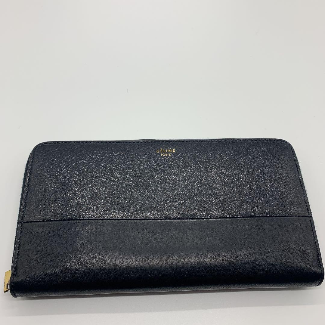 Celine Large Zip Multi Function Long Wallet From … - image 1