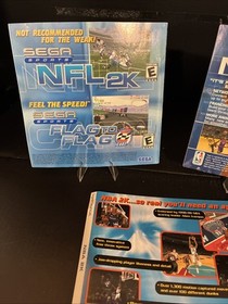 2- 1999/2000 NBA 2K Sega Dreamcast Instruction Manuals W/case art.
