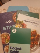 Weight Watchers WW Organizer Binder Holder Member Case W/ 4 Inserts Books