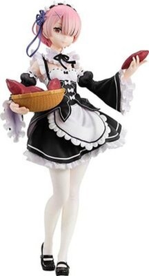 KDcolle Re:Zero Ram Tea Party Ver. 1/7 Figur Kadokawa Japan + Tracking Nummer