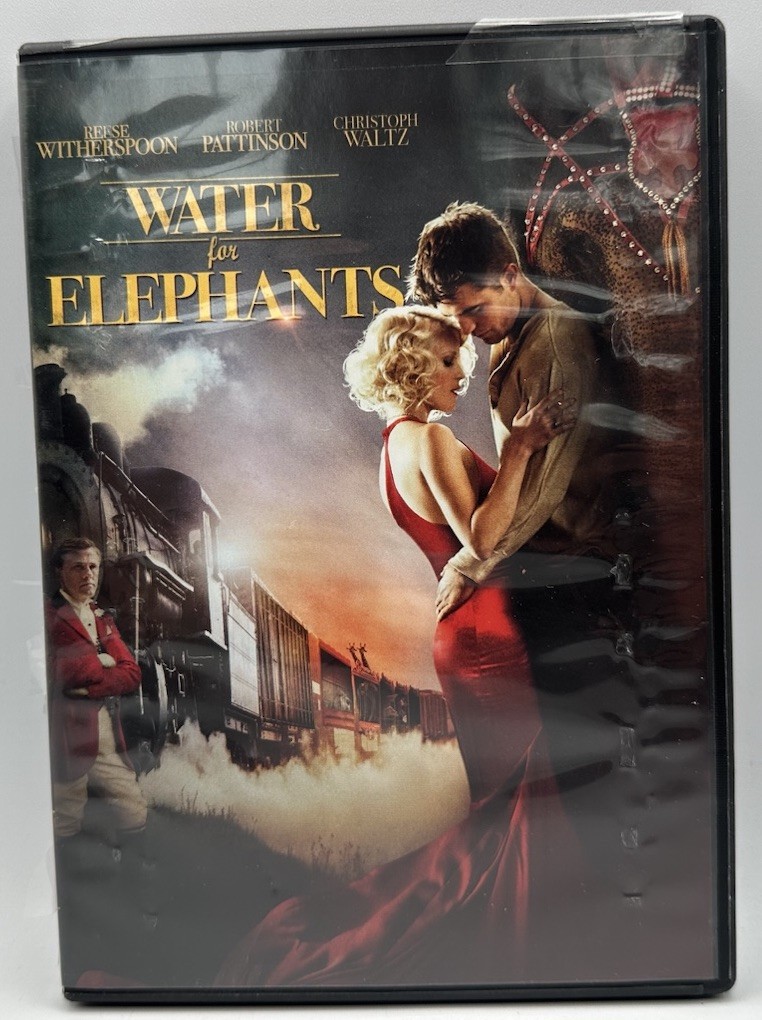 Water For Elephants DVD Widescreen Reese Witherspoon Robert Pattinson 2011