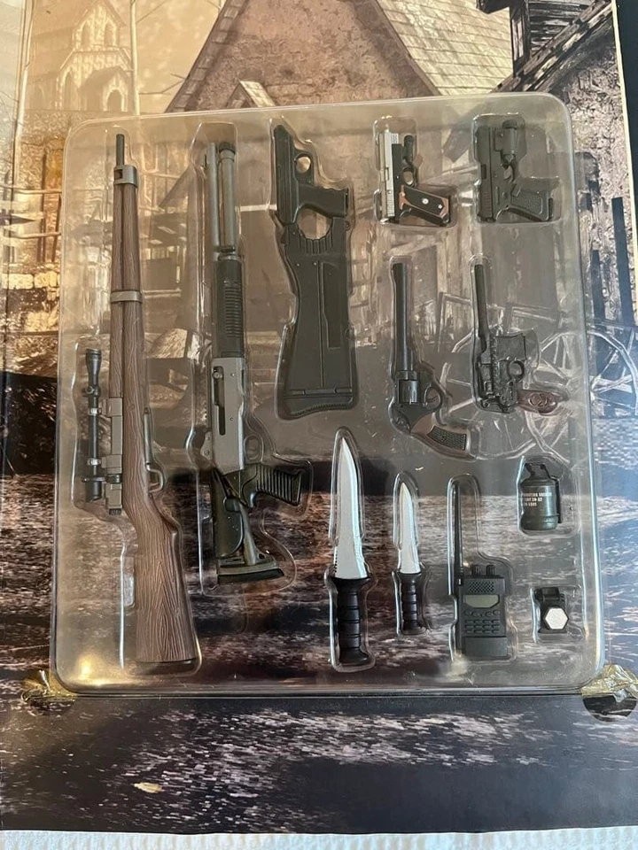 Figura de acción muñeca Hot Toys Resident Evil 4 Leon S. Kennedy R.P.D. VER VGM02 Nuevo Foto 4 de 4