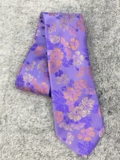 Men's Italo Ferretti Silvi Marina Luxury Silk Tie Italy  Geometric