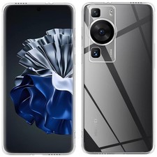 Protective Case For Huawei P60 Pro Phone Bag Slim Silicone Cover Transparent