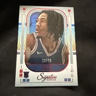 2025 Panini Hunter Sallis Base Autographs - Silver (Raw)
