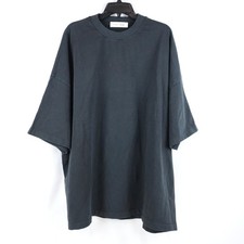 Fear of God Essentials Signature 90s Oversized Tee In Dark Gray - Men's Size XL