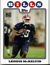 Leodis McKelvin 2008 Topps Football Buffalo Bills