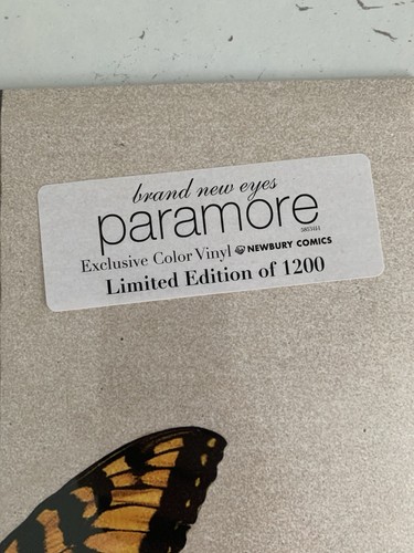 Paramore - brand new eyes - 12” Teal Vinyl (Newbury Comics exclusive) - New - Picture 1 of 3