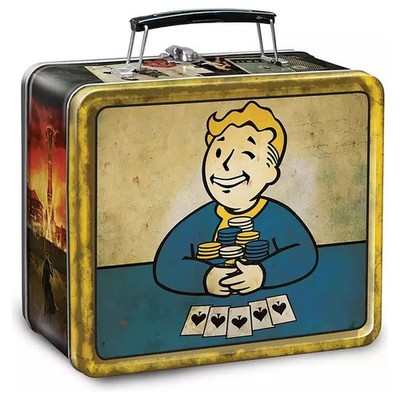 Fallout New Vegas FanWraps Lunchbox Mit Flask Vault Boy New Vegas