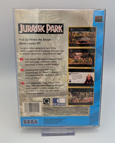 Jurassic Park (Sega CD, 1993) - CIB Complete With Reg Card - Tested