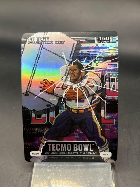 Bo Jackson Battle Arena Tecmo Kühlschrank William Perry Rage Quit Alt SSP