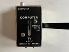 LOT of 14 - Vintage RF TV VHF Antenna Computer/Game Slider Switch Adapters