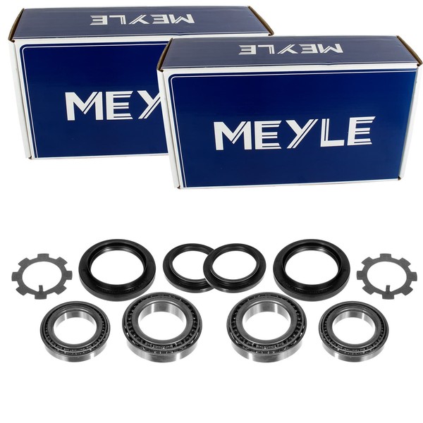 2X Meyle RADLAGER-SATZ Hinten Beidseitig Passend FÜR Ford Transit Links+Rechts-image