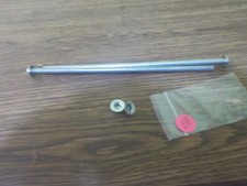 new might tonka or more set of 2 -8 inch long 1/4 inch round 4 new nuts for part