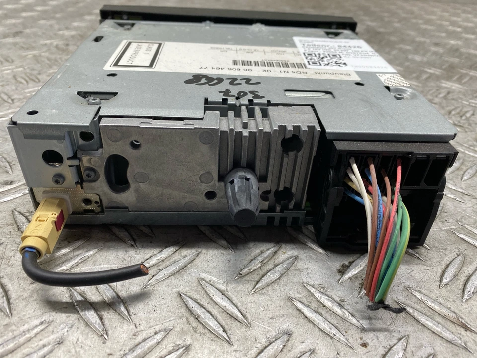 84426 Radio PEUGEOT 307 Break 9660646477 Code nicht vorhanden! - Bild 4 von 4