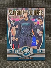 Nick Sirianni 2025 Donruss Football CHAMP IS HERE SP - Eagles