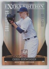 2011 Donruss Elite Extra Edition Aspirations Die-Cut 11/200 Chris Schwinden z6b